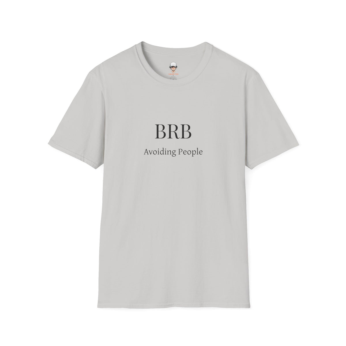 BRB Avoiding People T-Shirt — Introvert Humor Graphic Tee