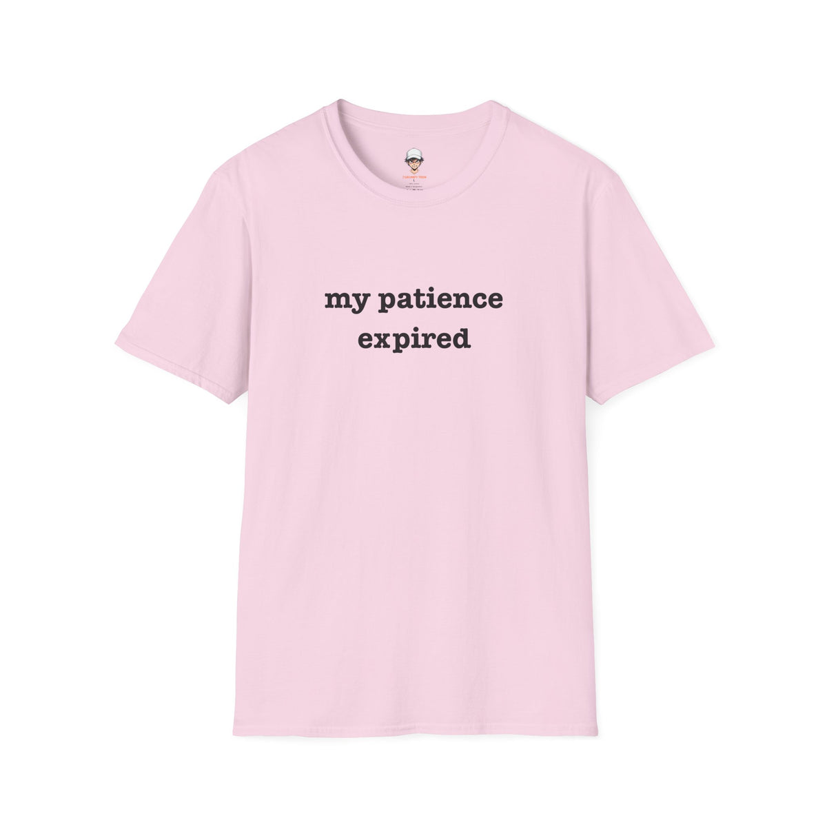 my patience expired T-Shirt — Minimalist Statement Tee