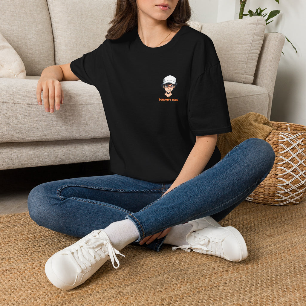 Eye Roll Tee — "Powered by Eye Rolls" Graphic T-Shirt