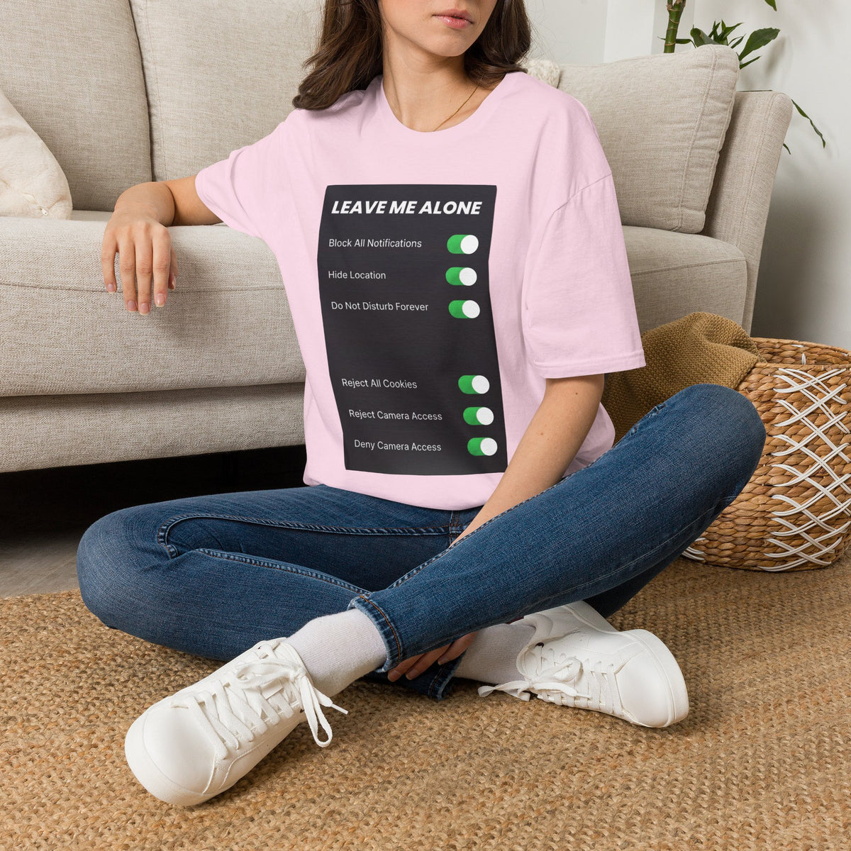 Leave Me Alone T-Shirt — 'Do Not Disturb Forever' Graphic Tee