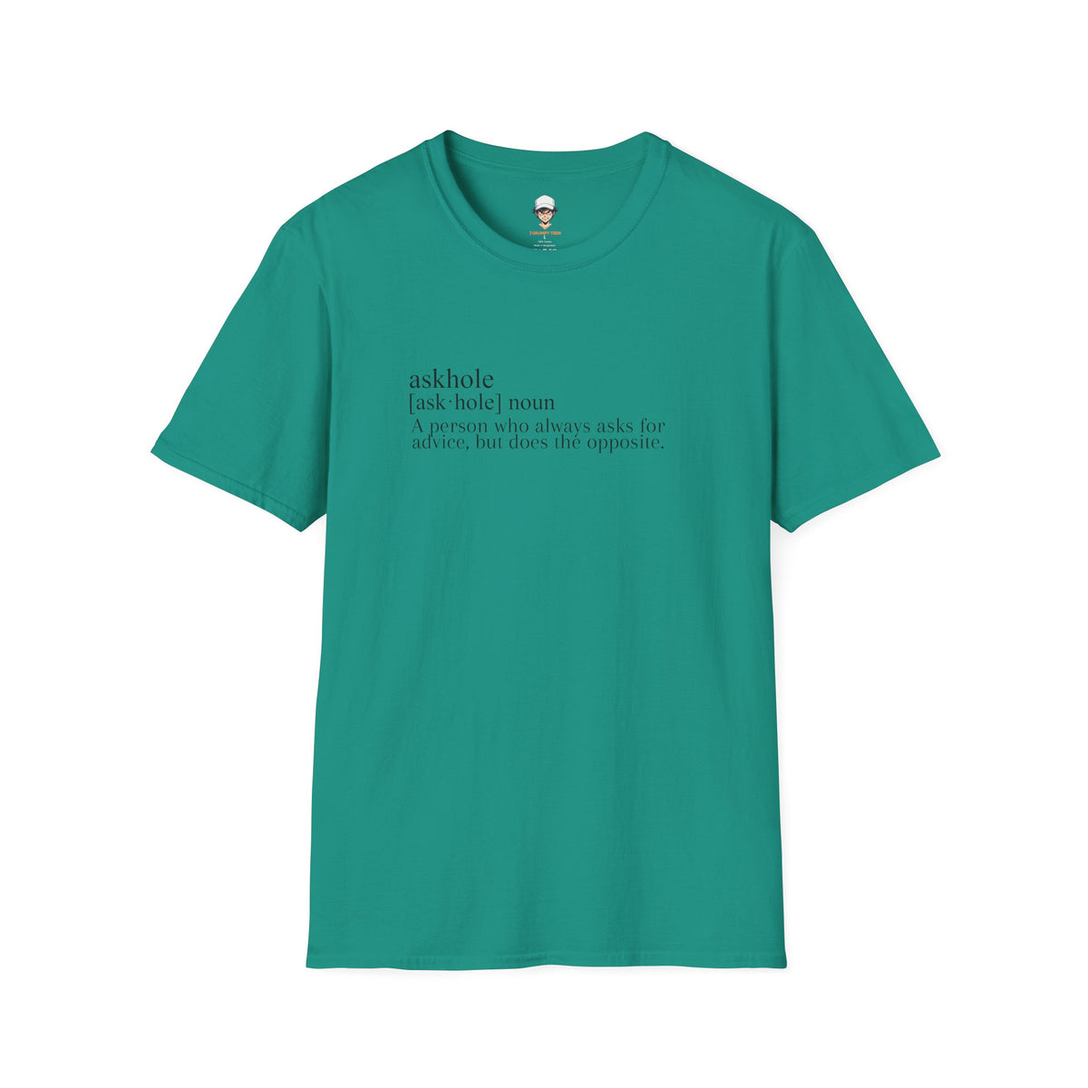 Askhole Definition T-Shirt — Funny Dictionary Graphic Tee