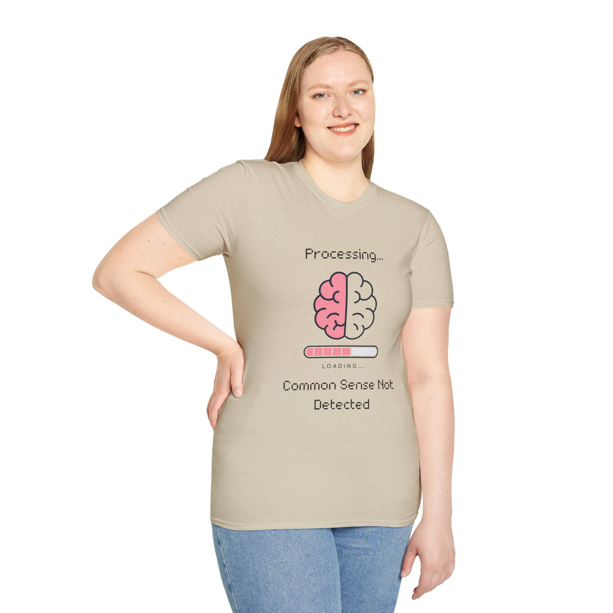 Common Sense Not Detected T-Shirt — Funny Tech Tee