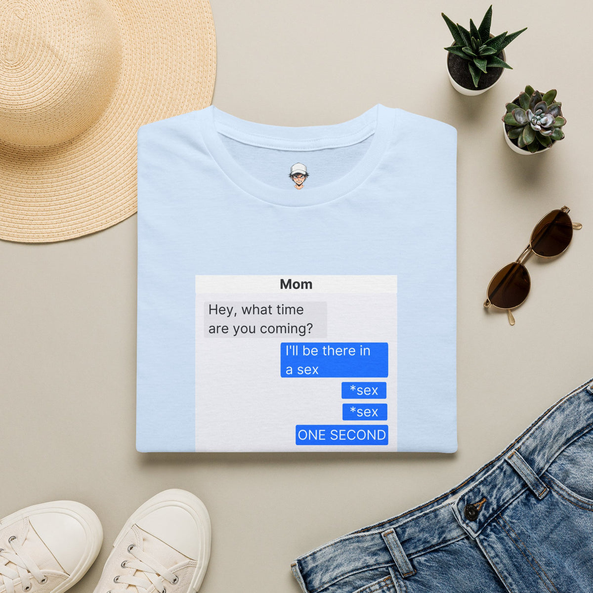 Autocorrect is my worst enemy T‑Shirt — Speech Bubble Graphic Tee