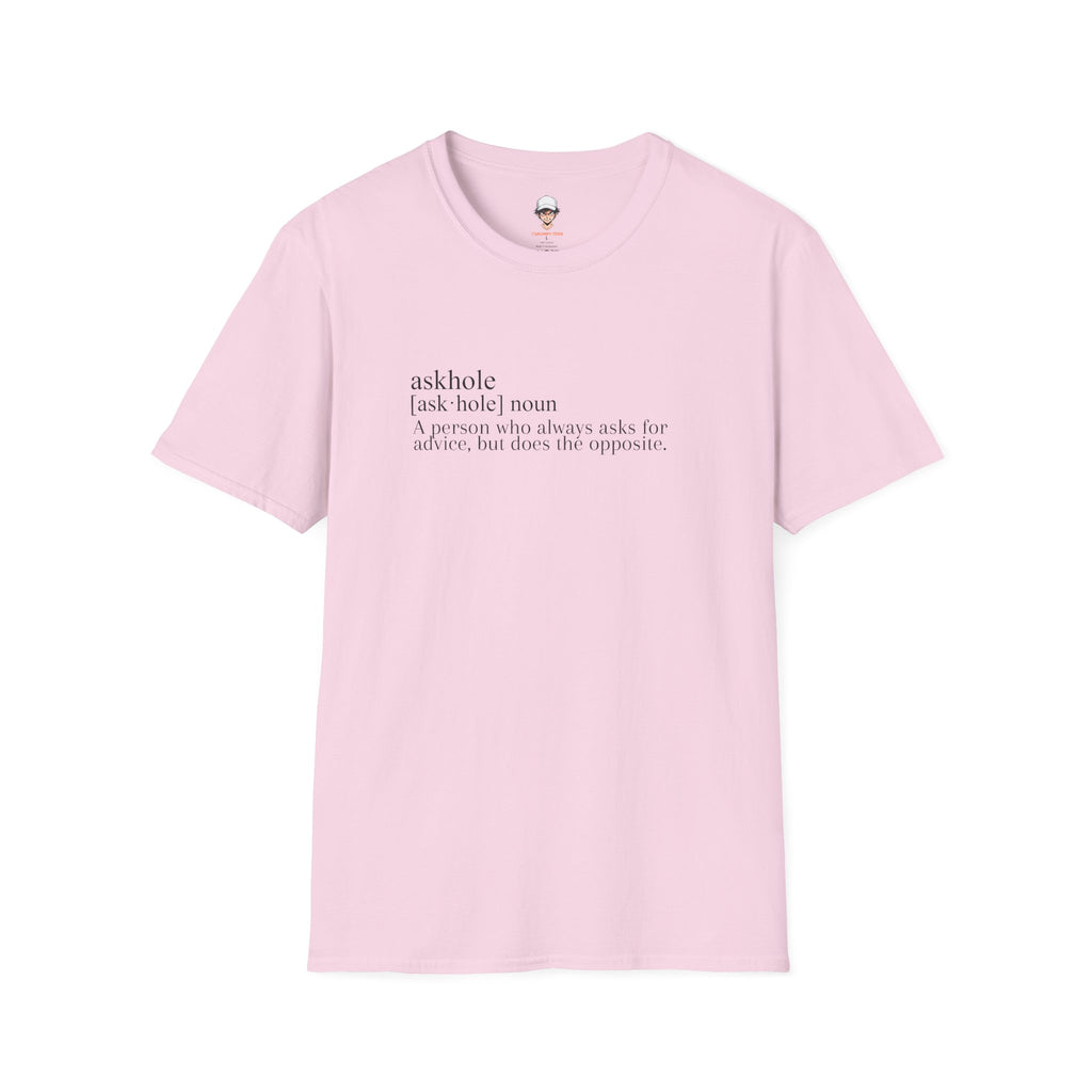 Askhole Definition T-Shirt — Funny Dictionary Graphic Tee
