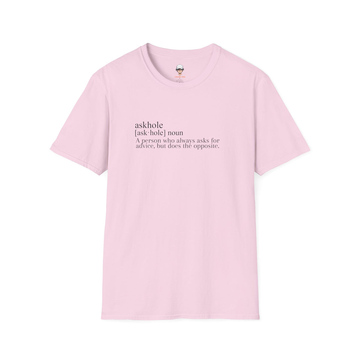 Askhole Definition T-Shirt — Funny Dictionary Graphic Tee