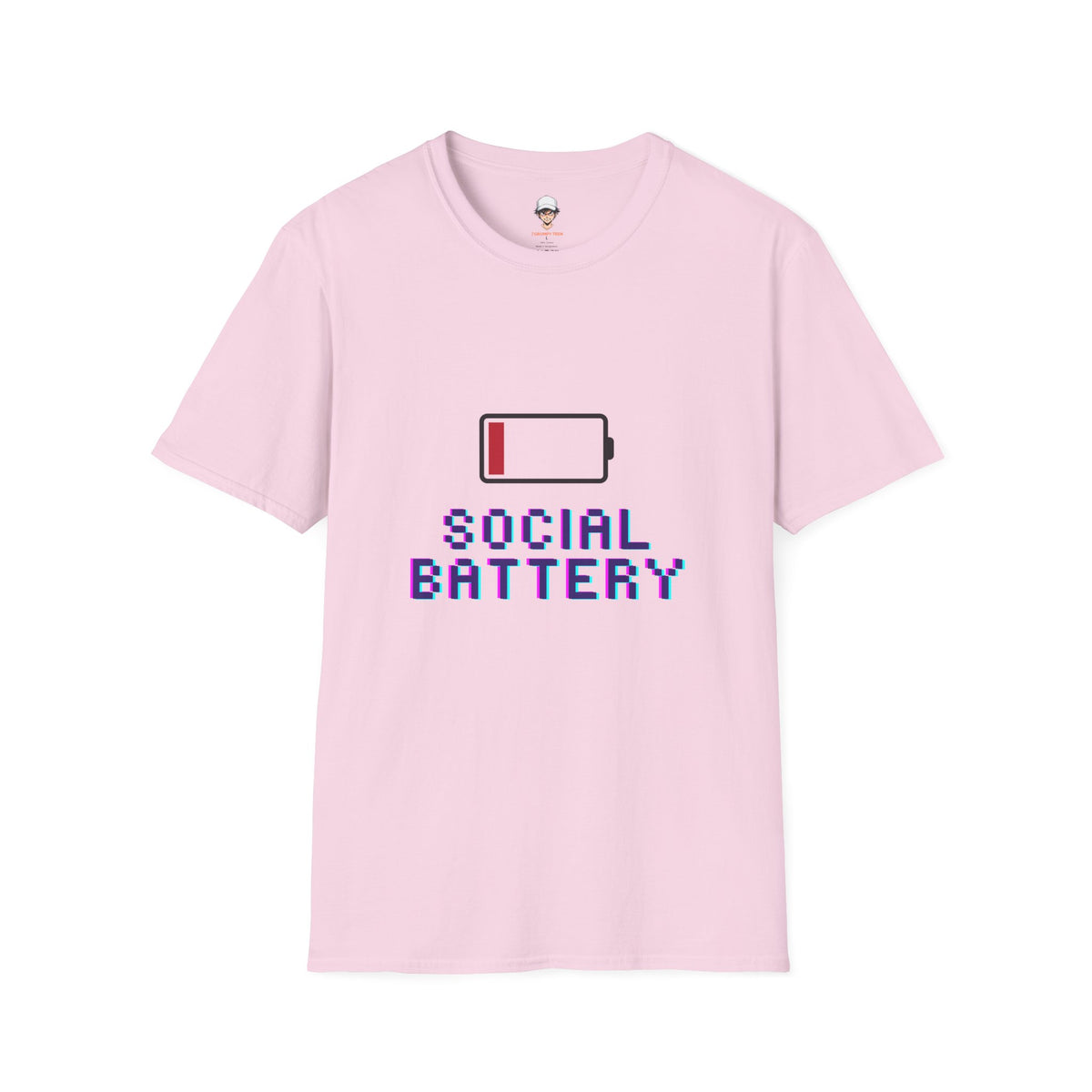 Low Social Battery T-Shirt — Tee for Introverts