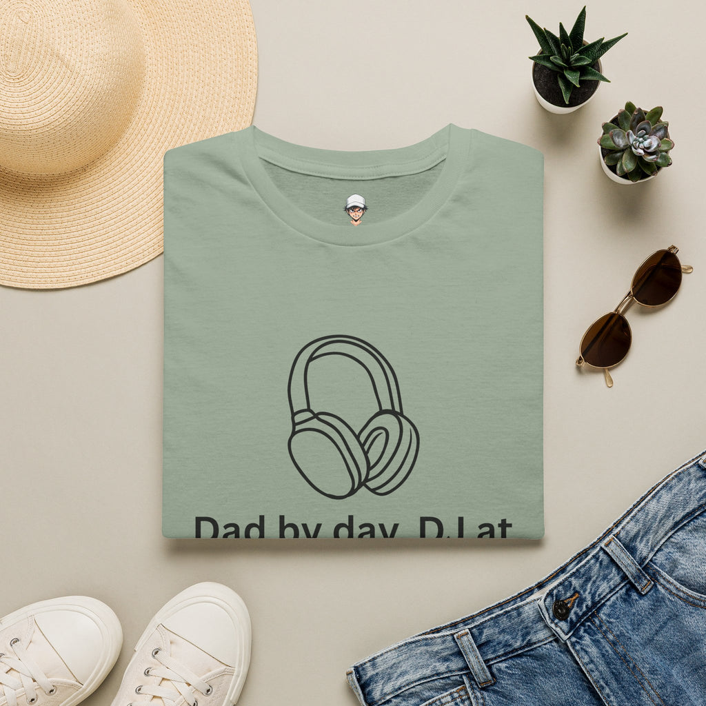 DJ Dad T‑Shirt — Headphones Graphic Tee