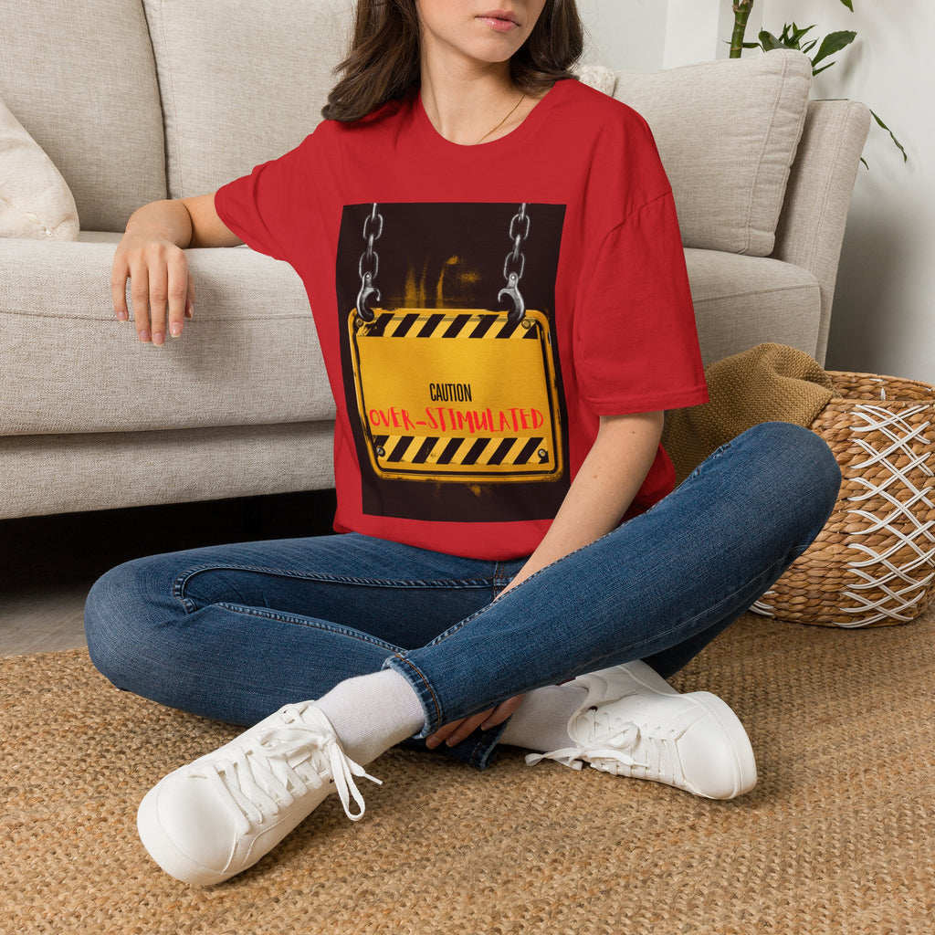 Caution: Over-Stimulated Graphic Tee