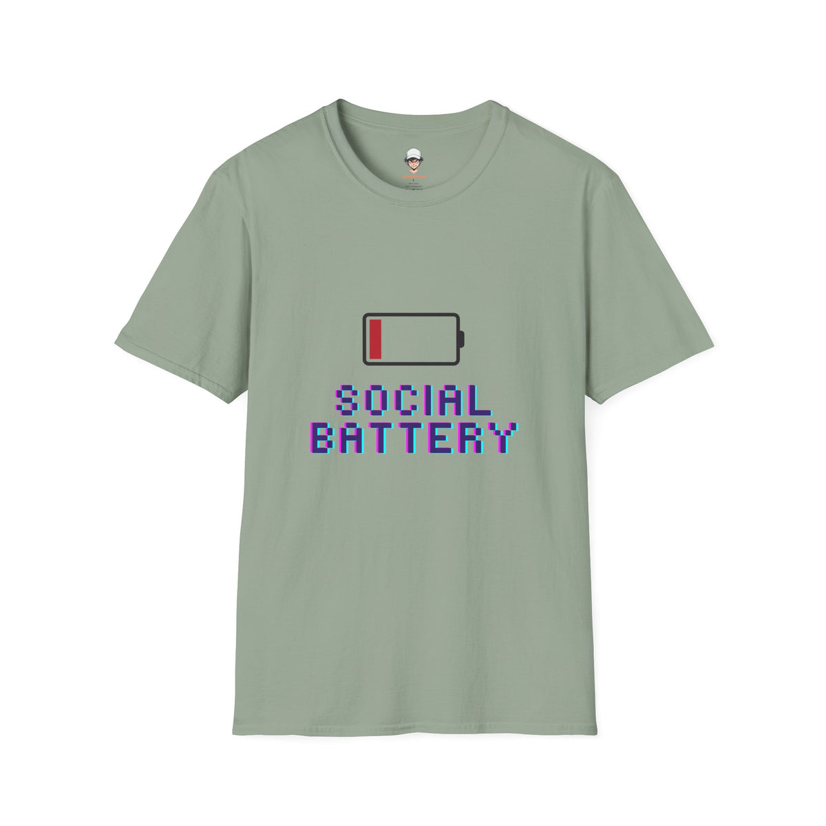Low Social Battery T-Shirt — Tee for Introverts