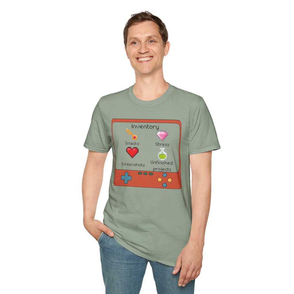 Gaming Inventory T-Shirt — Graphic Tee