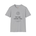 "Try Me" Graphic T-Shirt — Minimal Statement Tee