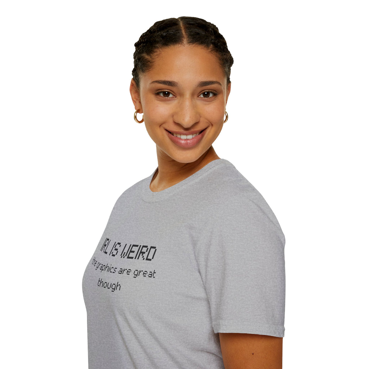 IRL Is Weird - Minimalist Graphic Tee