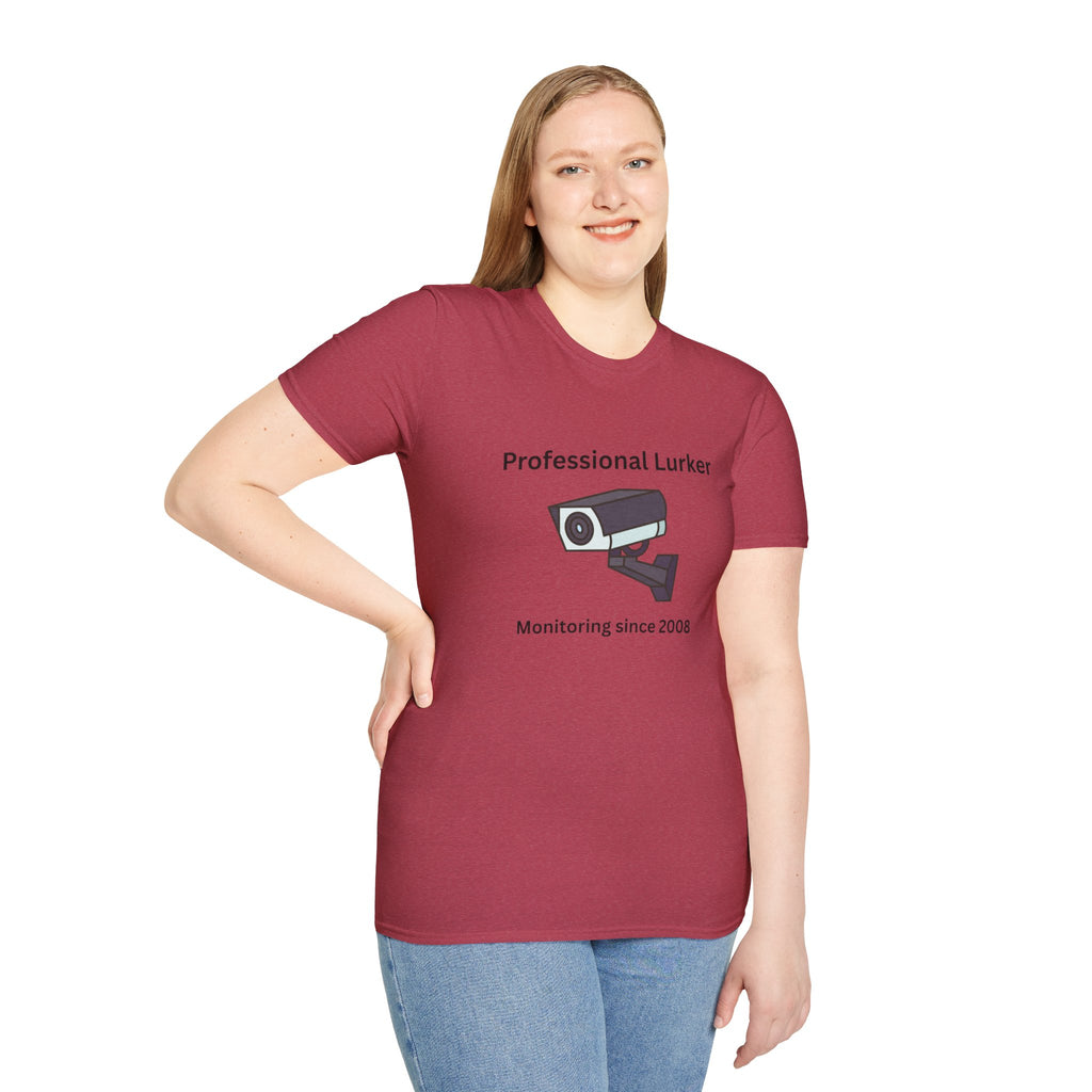 Professional Lurker T-Shirt — Security Camera Tee