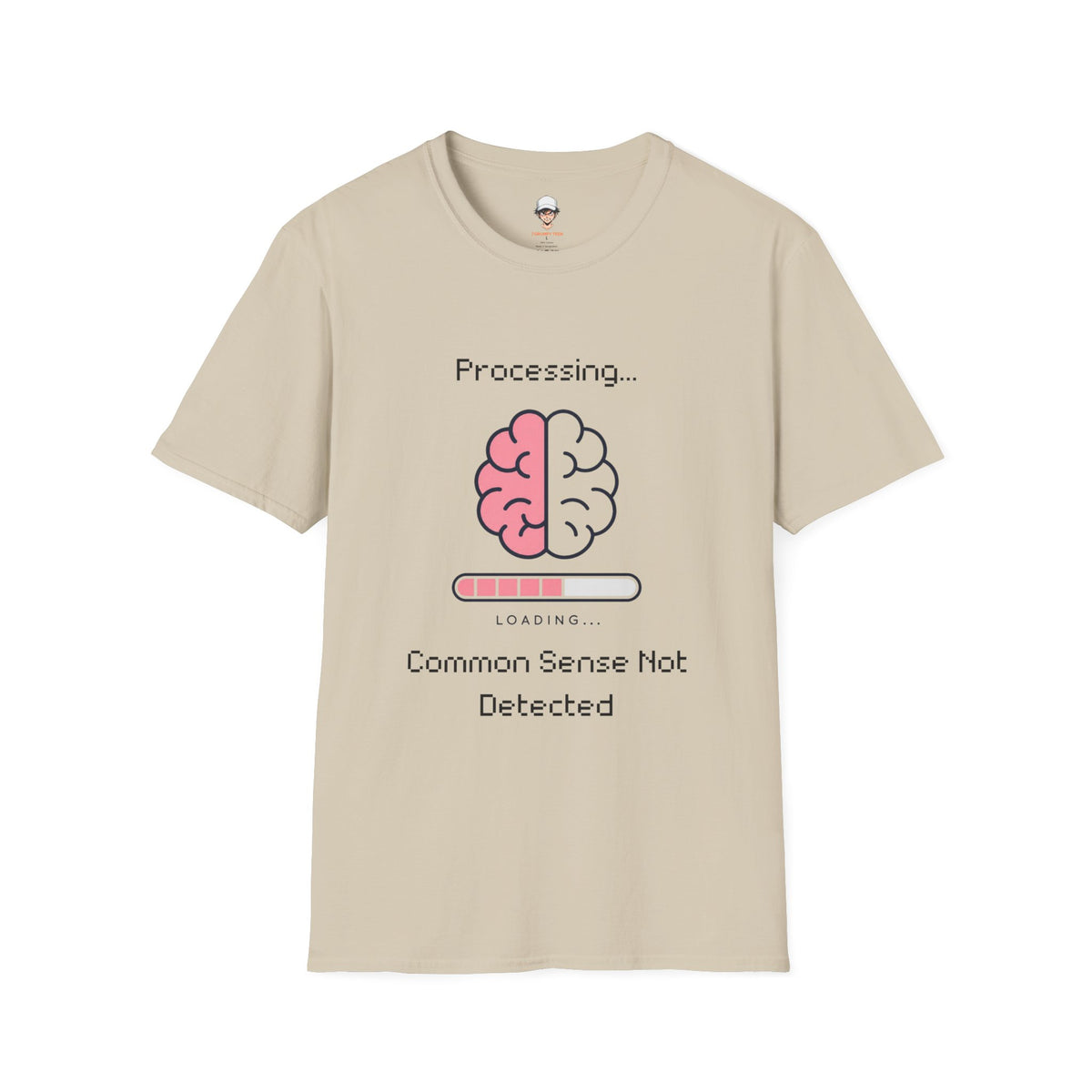 Common Sense Not Detected T-Shirt — Funny Tech Tee