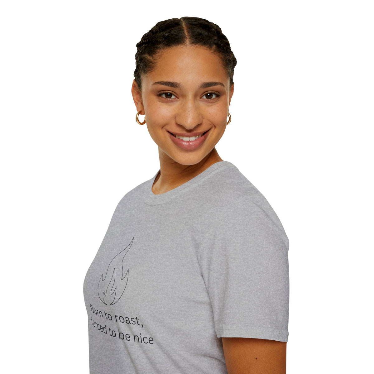 Born to Roast T-Shirt — Funny / Sarcastic Roast Graphic Tee
