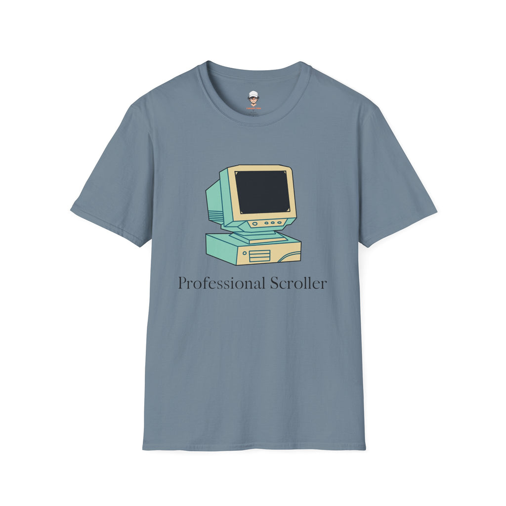 Retro Computer Illustration T-Shirt | Vintage PC Graphic Tee