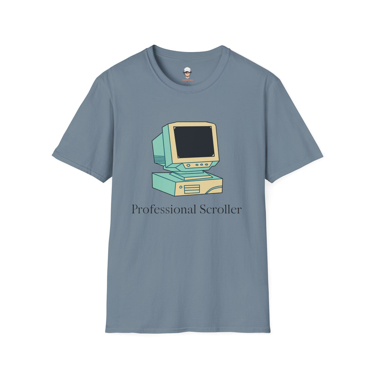 Retro Computer Illustration T-Shirt | Vintage PC Graphic Tee