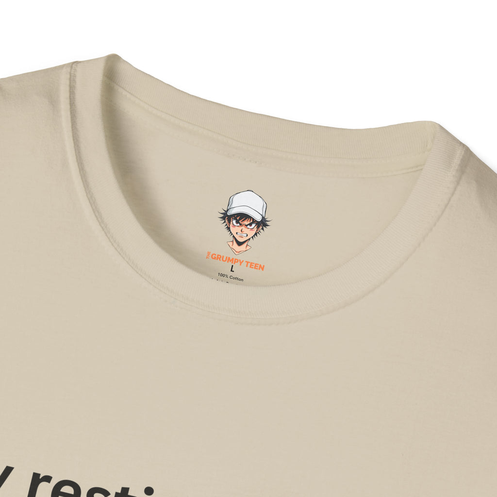 Funny "My Resting Face Is Doing The Talking" T‑Shirt