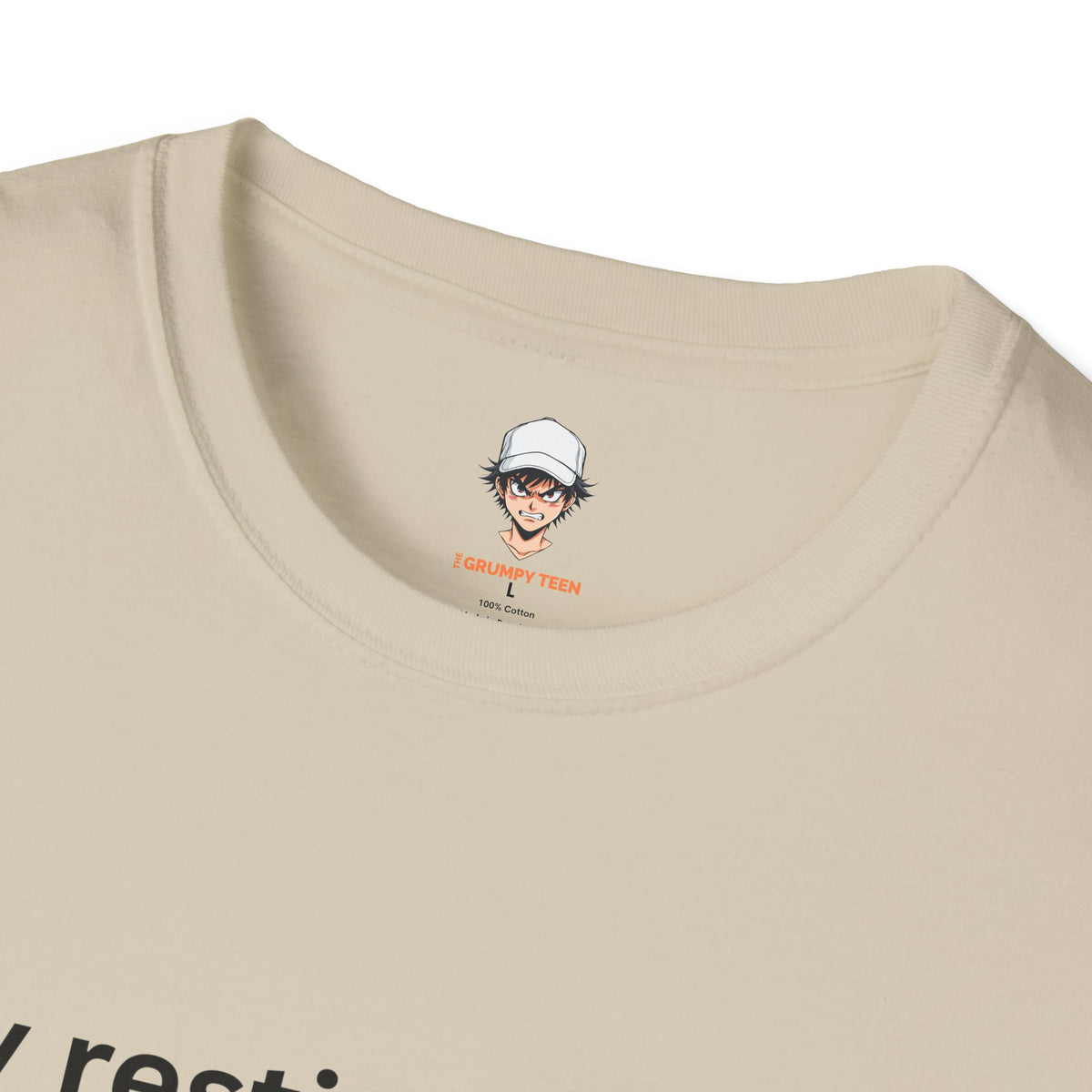 Funny "My Resting Face Is Doing The Talking" T‑Shirt
