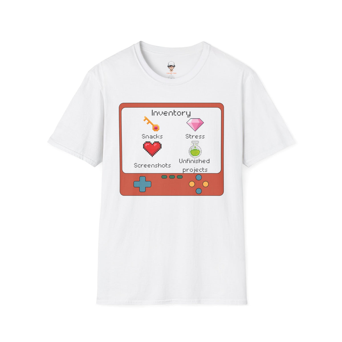 Gaming Inventory T-Shirt — Graphic Tee