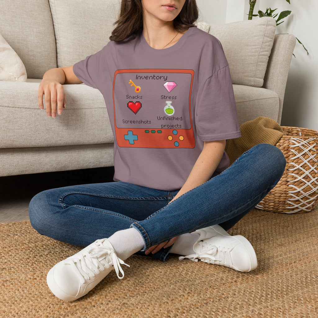 Gaming Inventory T-Shirt — Graphic Tee
