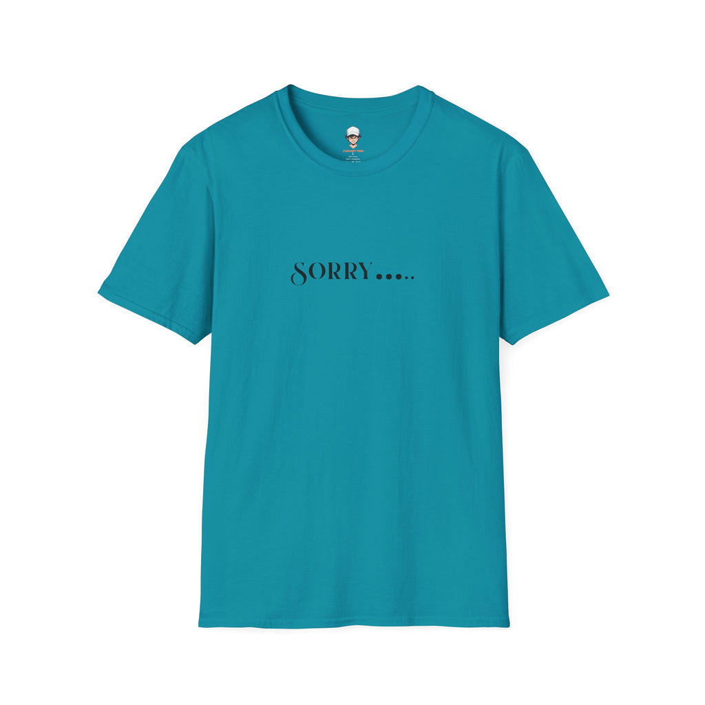 Sorry.... T-Shirt — Minimalist Apology Graphic Tee