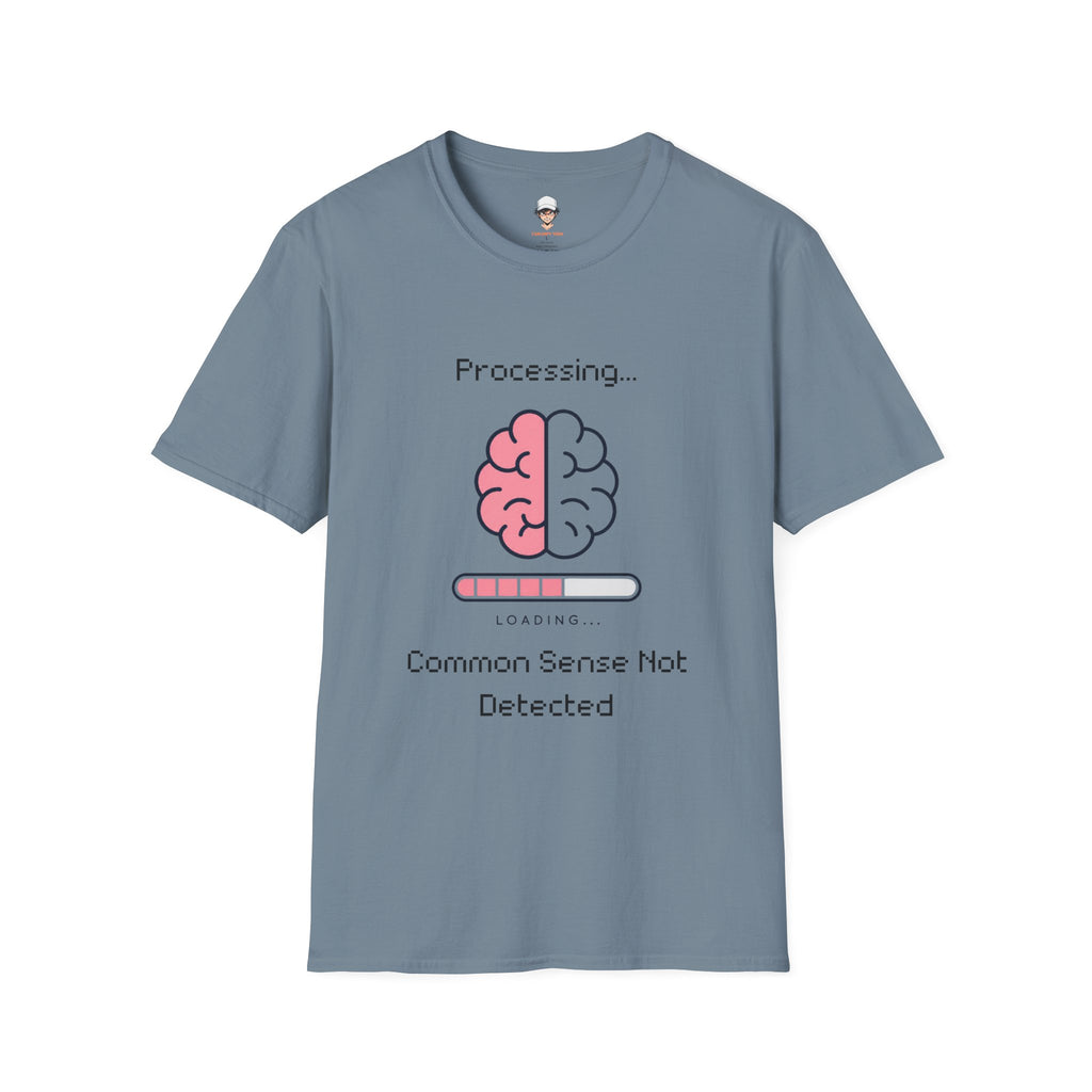 Common Sense Not Detected T-Shirt — Funny Tech Tee