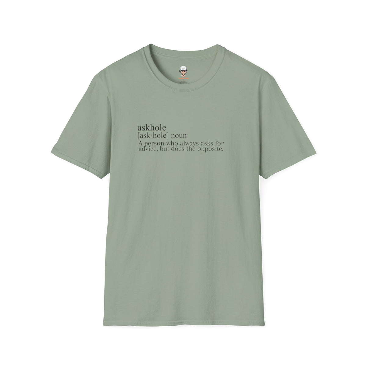Askhole Definition T-Shirt — Funny Dictionary Graphic Tee