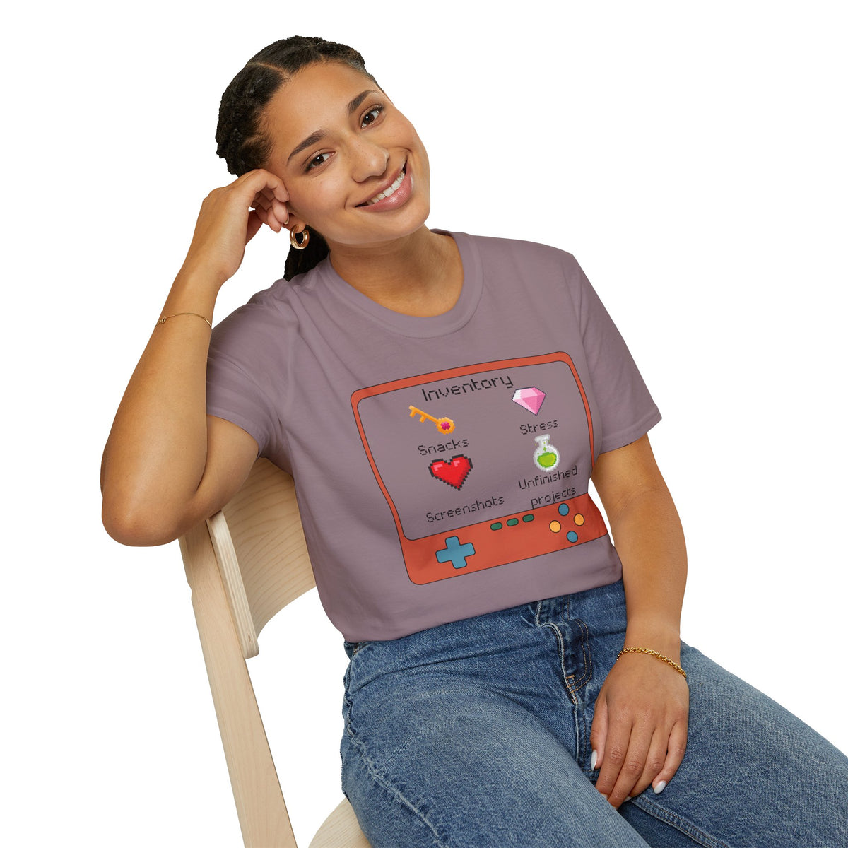 Gaming Inventory T-Shirt — Graphic Tee