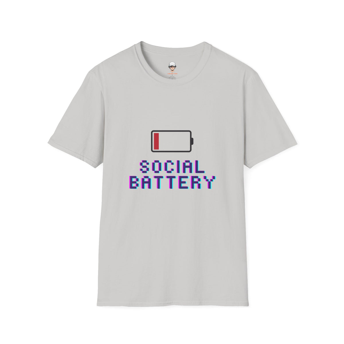 Low Social Battery T-Shirt — Tee for Introverts