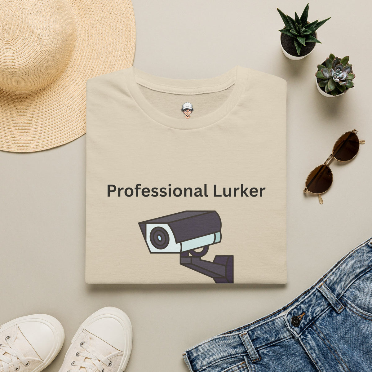 Professional Lurker T-Shirt — Security Camera Tee