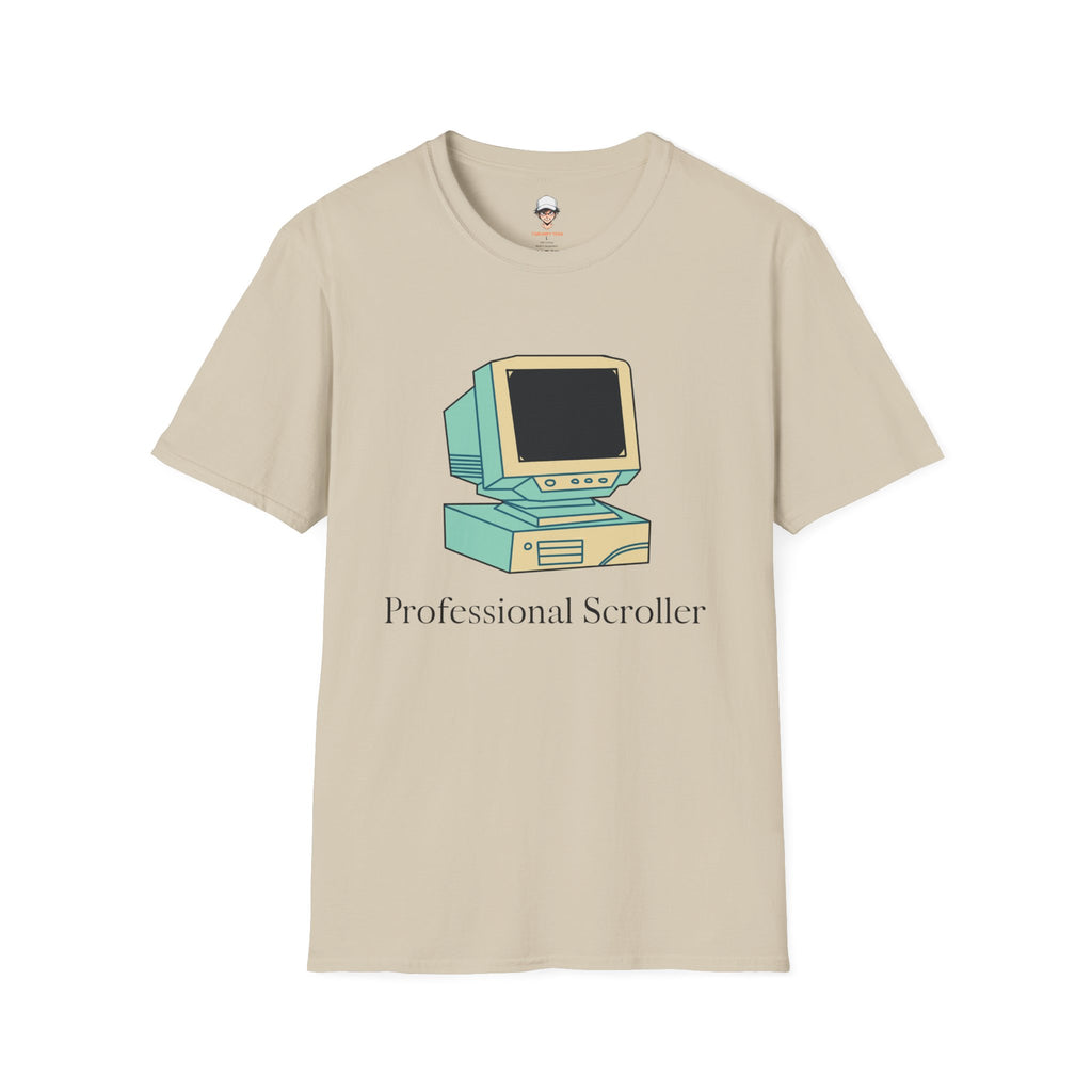 Retro Computer Illustration T-Shirt | Vintage PC Graphic Tee