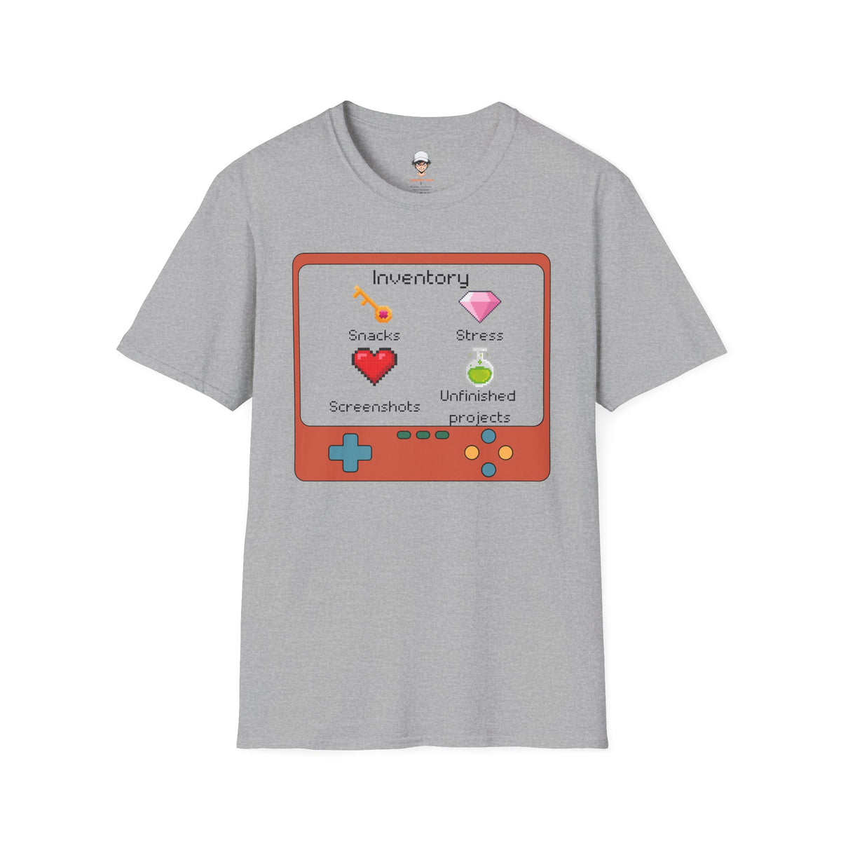 Gaming Inventory T-Shirt — Graphic Tee