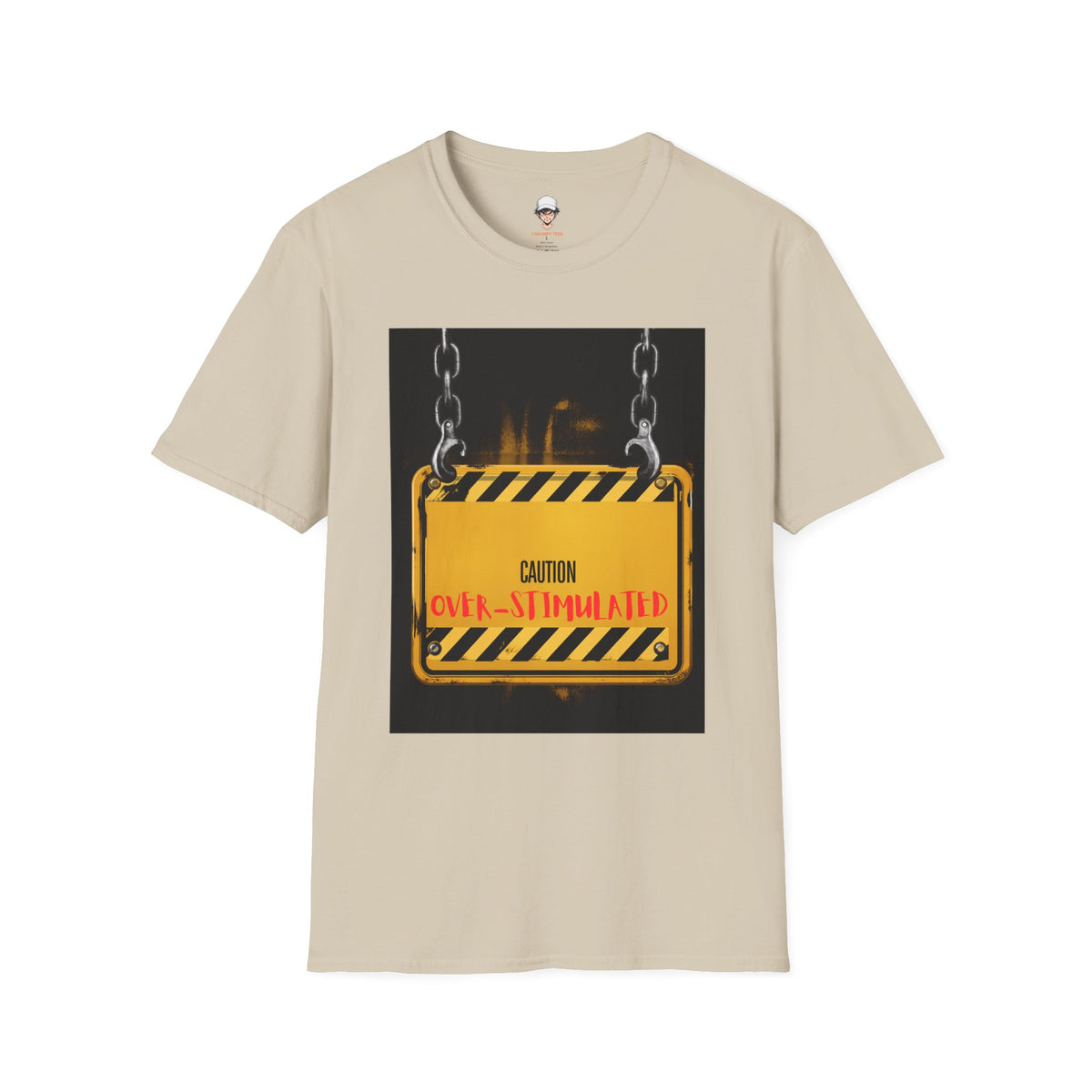 Caution: Over-Stimulated Graphic Tee