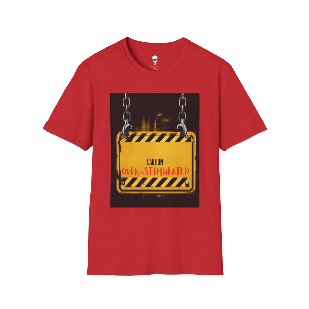 Caution: Over-Stimulated Graphic Tee