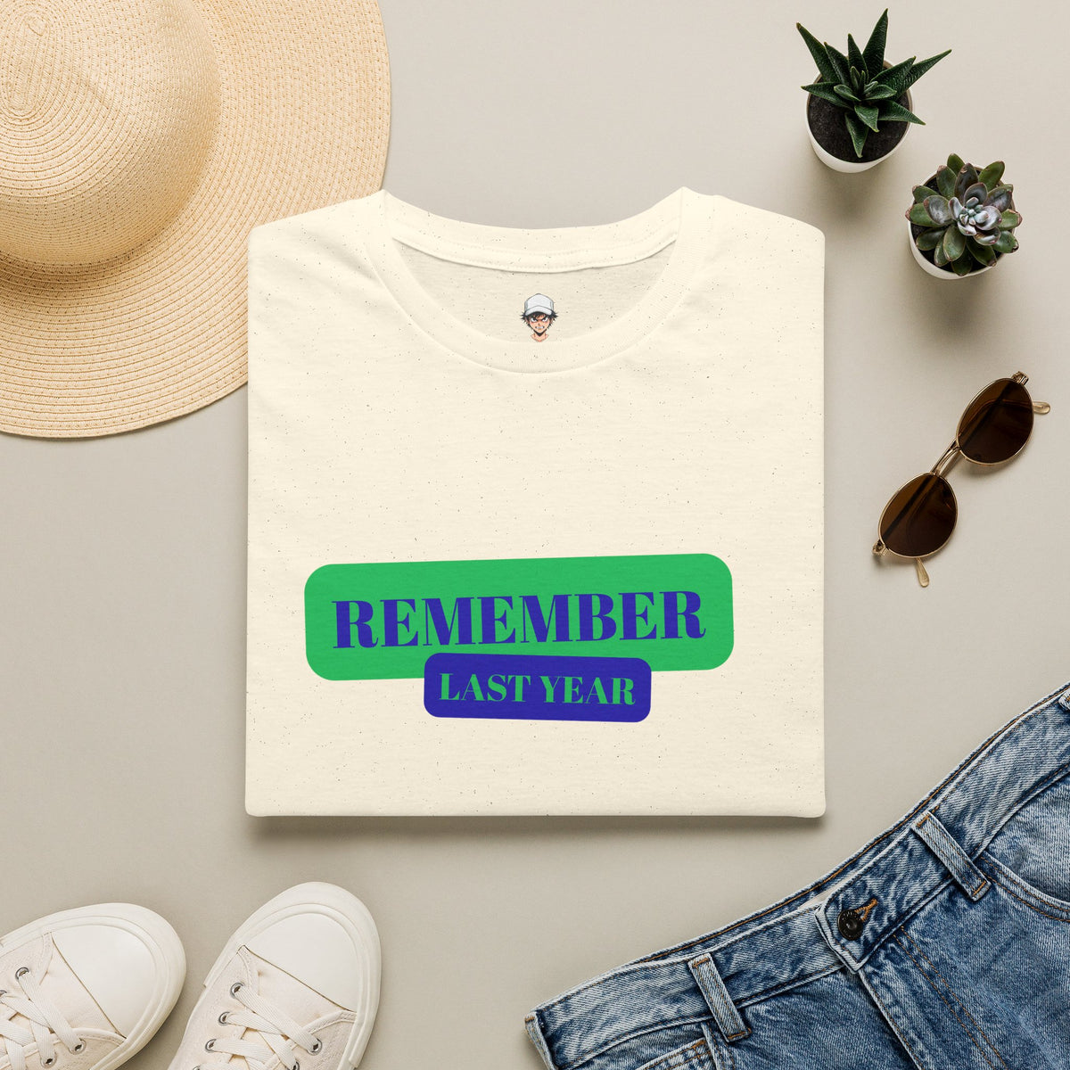 Remember Last Year T-Shirt — Retro Bold Graphic Tee
