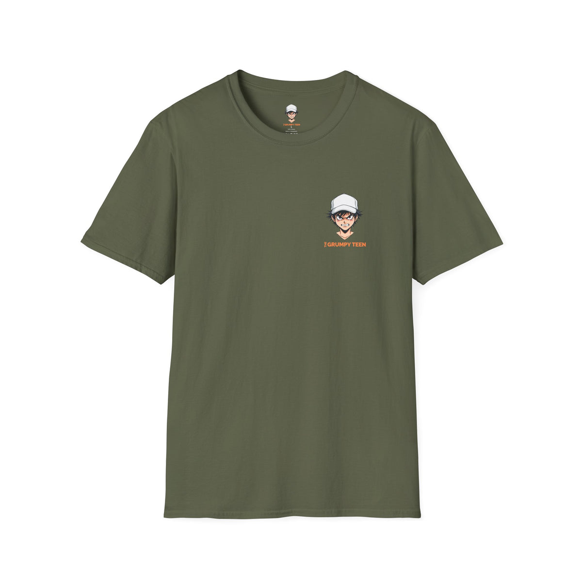 Grumpy Teen Graphic T-Shirt