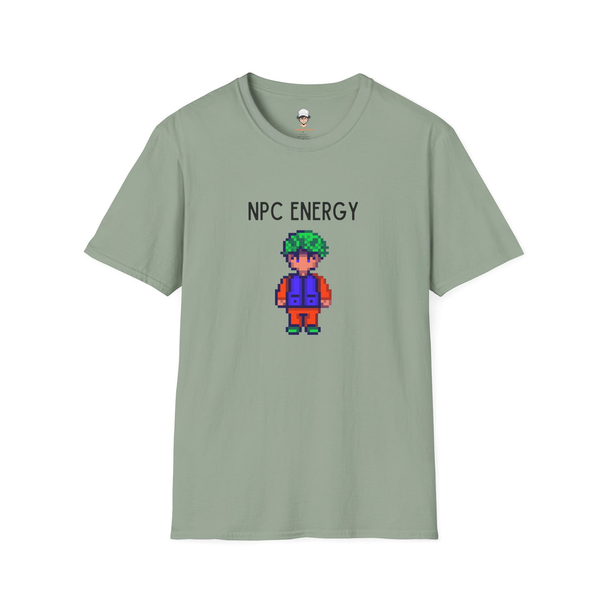NPC Energy T‑Shirt — Retro Pixel Gamer Tee