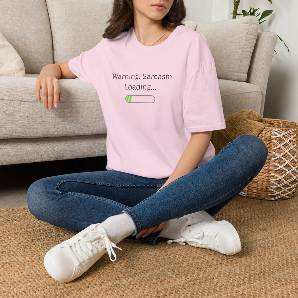 Sarcasm Loading T-Shirt — Funny Graphic Tee