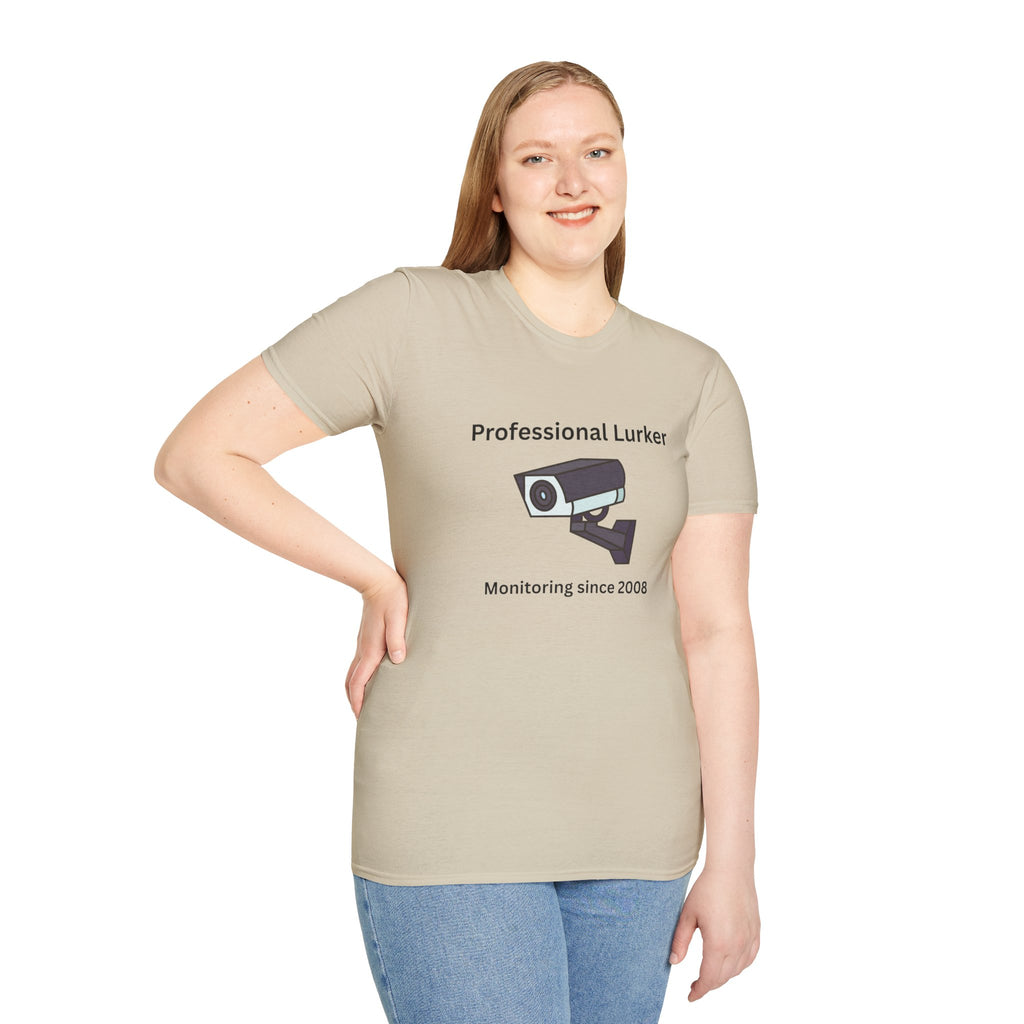 Professional Lurker T-Shirt — Security Camera Tee