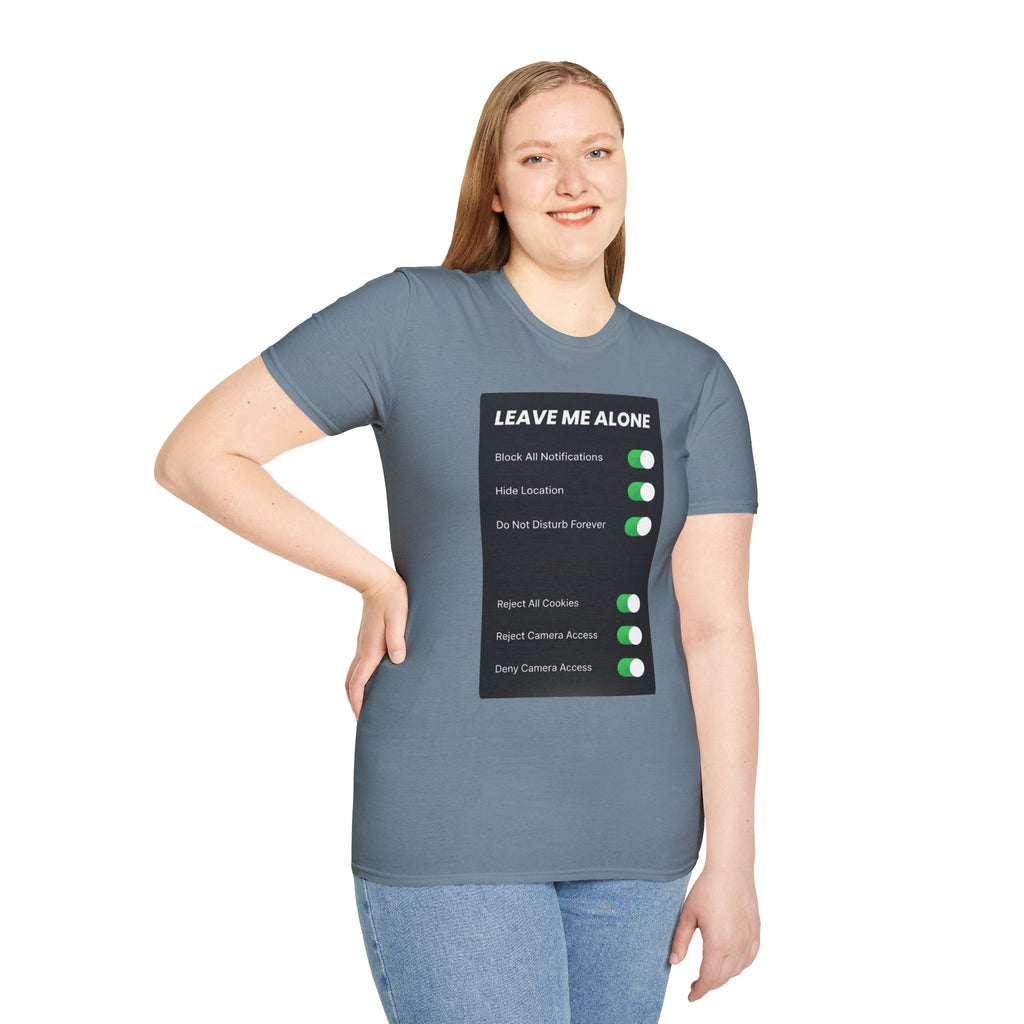 Leave Me Alone T-Shirt — 'Do Not Disturb Forever' Graphic Tee