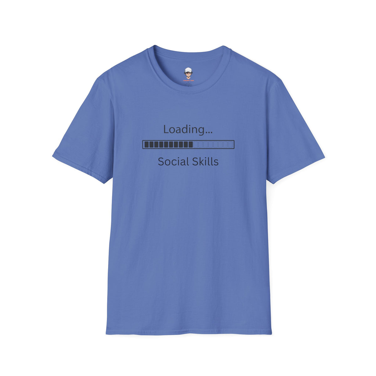 Loading Social Skills T-Shirt — Funny Introvert Shirt, Social Anxiety Humor Tee