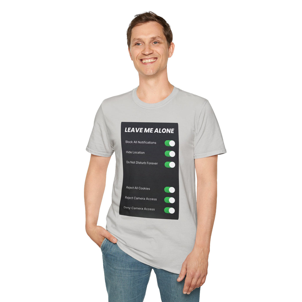 Leave Me Alone T-Shirt — 'Do Not Disturb Forever' Graphic Tee
