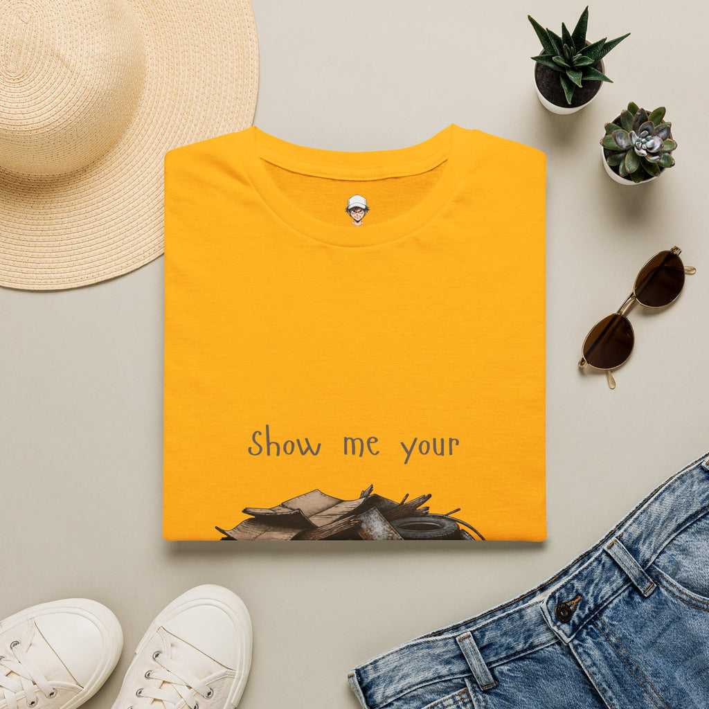 "Show Me Your Junk" Vintage Car Parts Graphic Tee