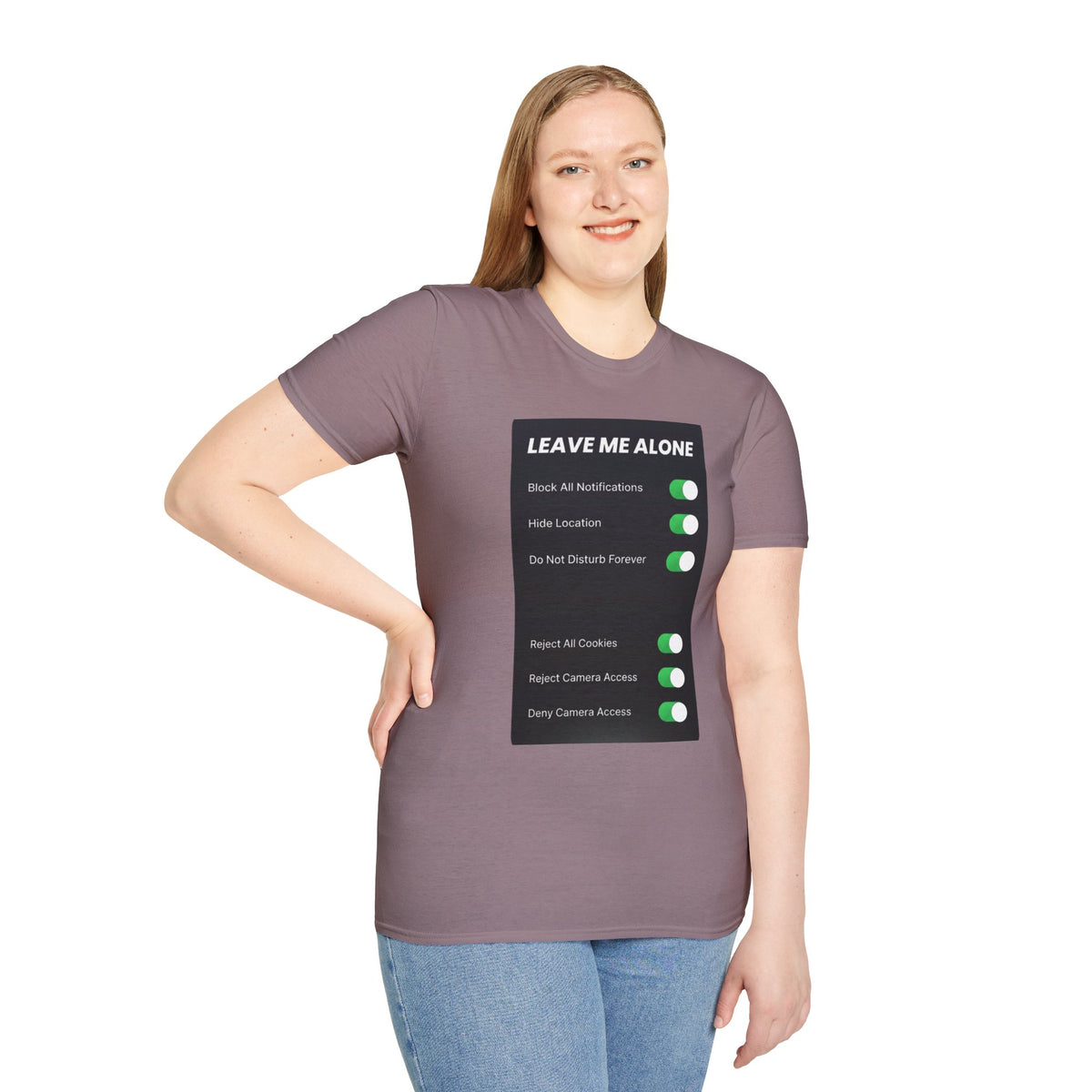 Leave Me Alone T-Shirt — 'Do Not Disturb Forever' Graphic Tee