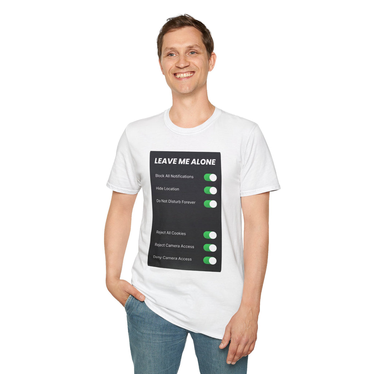 Leave Me Alone T-Shirt — 'Do Not Disturb Forever' Graphic Tee