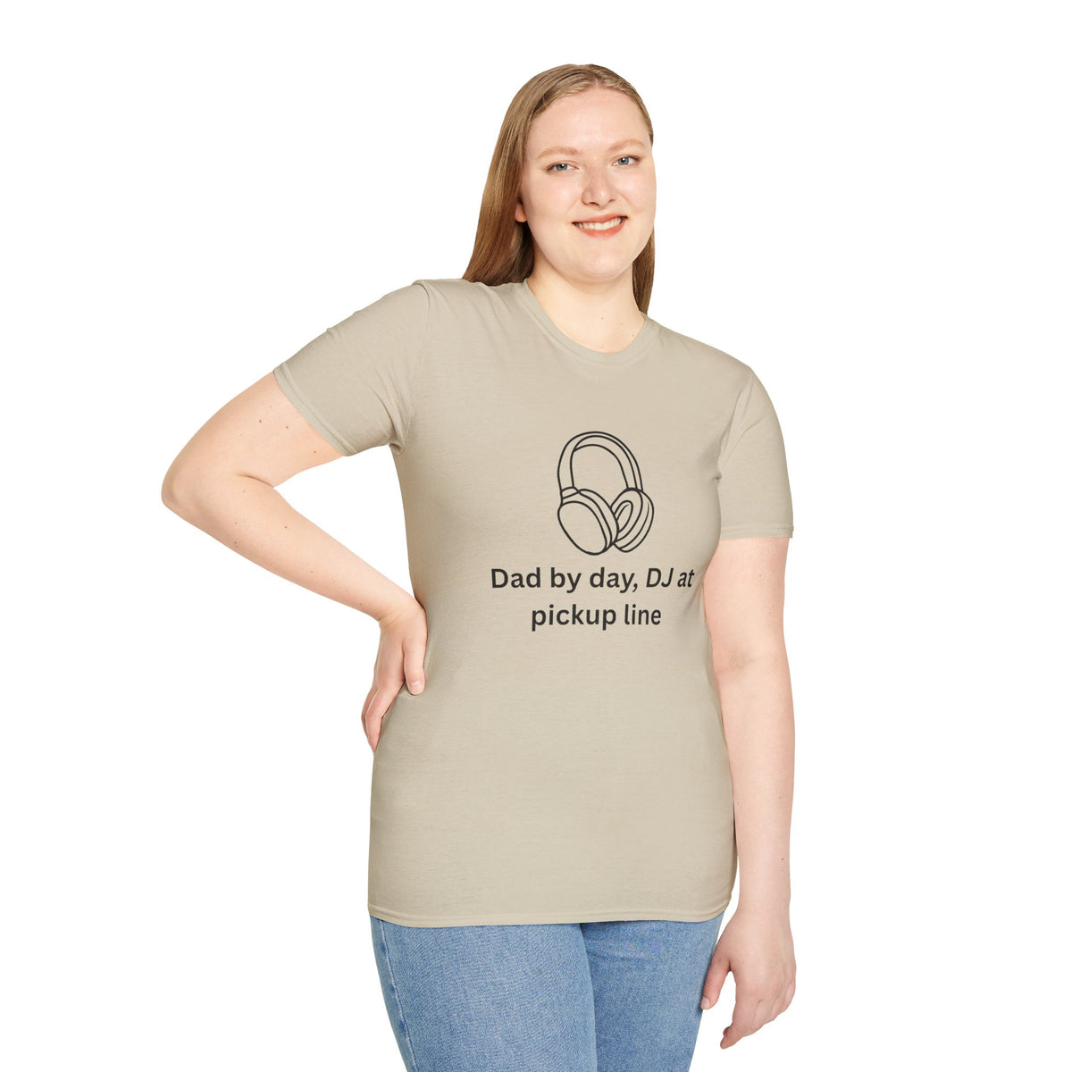 DJ Dad T‑Shirt — Headphones Graphic Tee