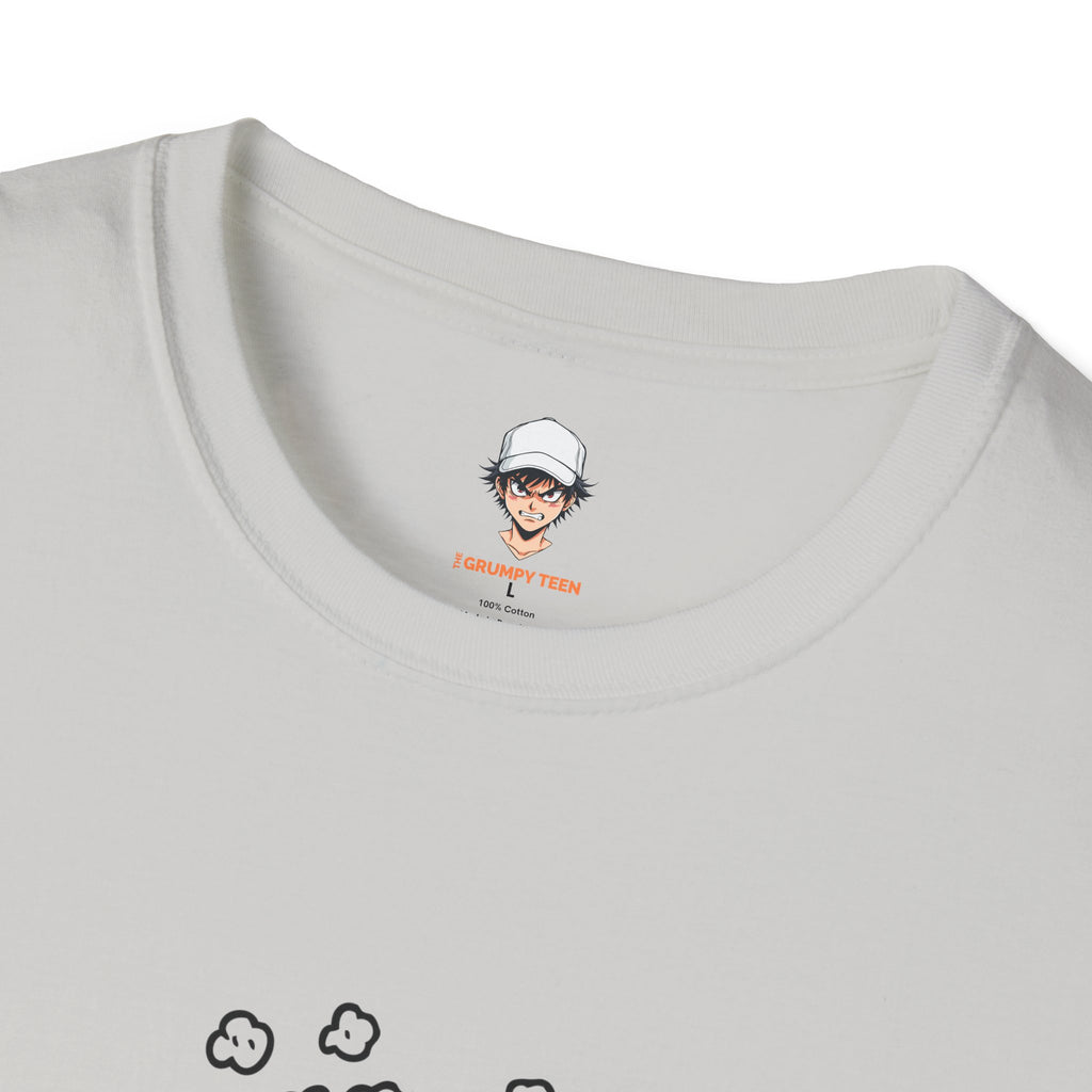 Popcorn Graphic T-Shirt — "KEEP TALKING. I love free entertainment."