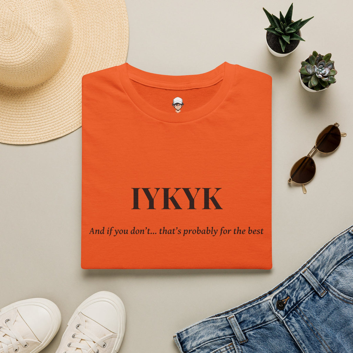 IYKYK T-Shirt Minimal Graphic Tee