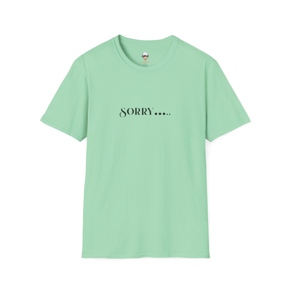Sorry.... T-Shirt — Minimalist Apology Graphic Tee